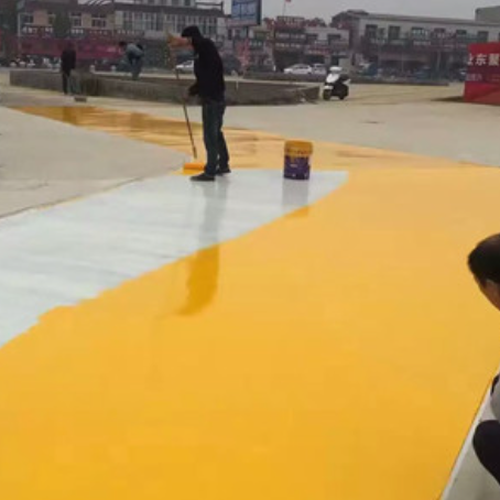 烟台彩色路面喷涂翻新的使用寿命多长